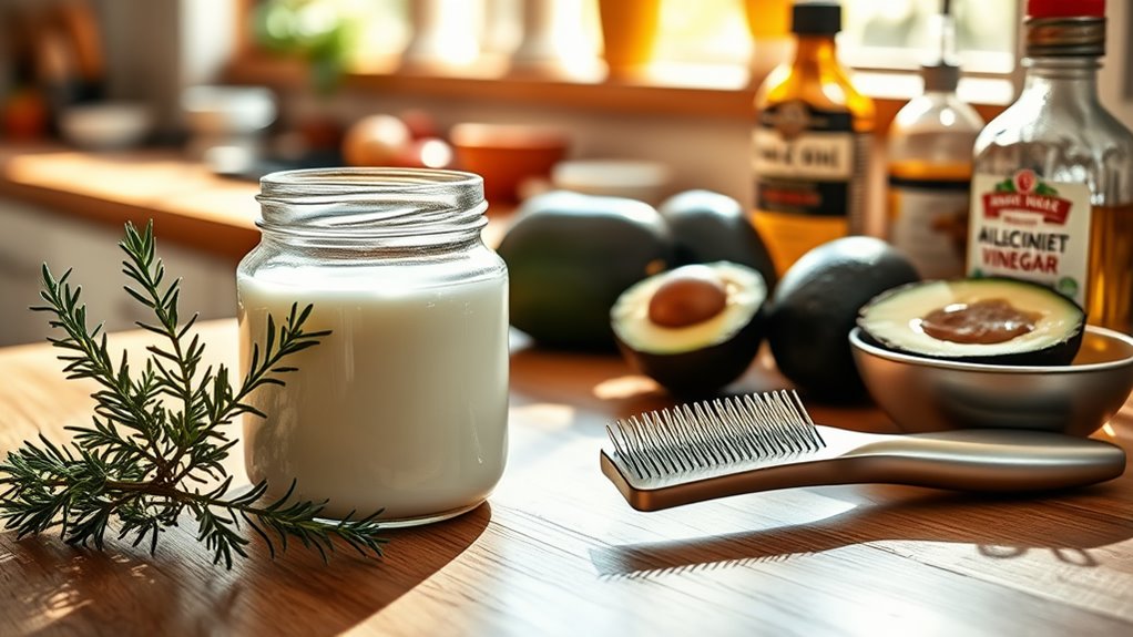 The Secret to Shiny Hair Lies in Your Kitchen